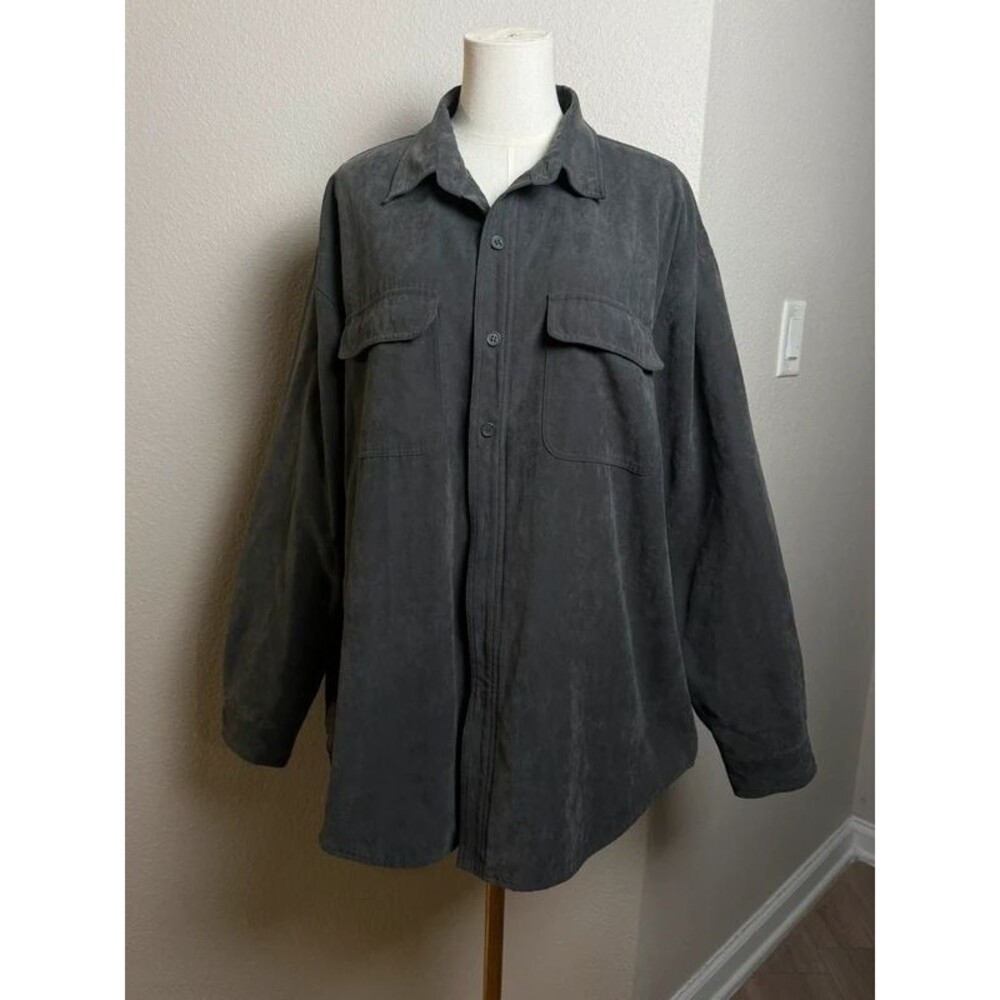 Fur lined Barn shacket